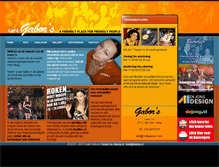 Tablet Screenshot of cafegabors.com